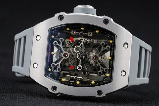 Richard Mille Replica Watch Rafael Nadal RM 027-01 White Rubber